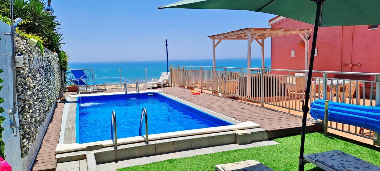 포르토 엠페도클레 La Terrazza Sul Mare Di Bellavista 빌라 외부 사진